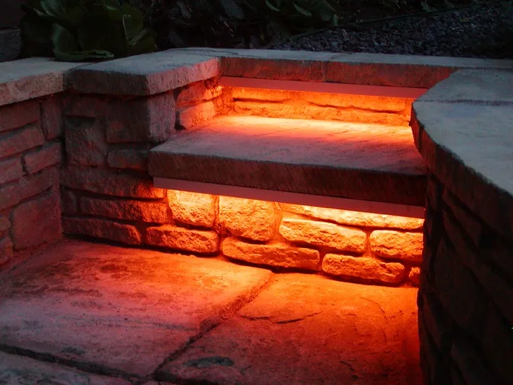 Garden lighting installation in Fulham